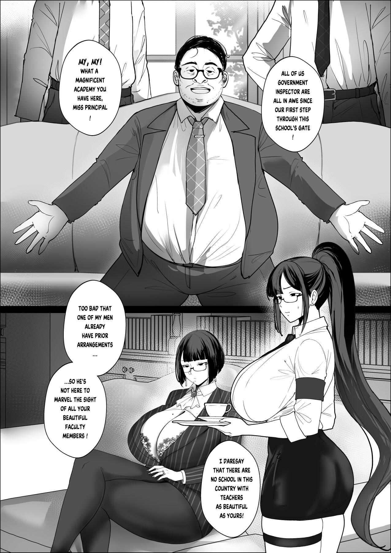 Hentai Manga Comic-Good Teachers 4-Read-4